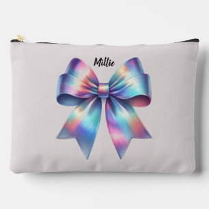 À Accessoires Pochette personnalisée avec un nœud iridescent