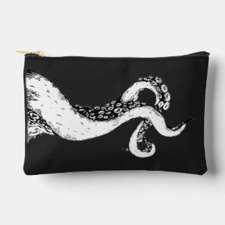 À Accessoires tentacules de pieuvre sur pochette noire