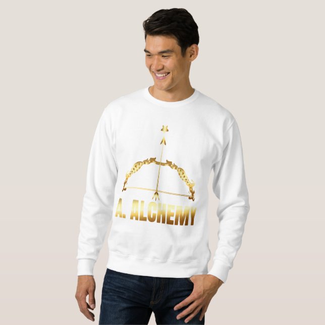 A. Alchemy Jumper 100% Baumwolle Sweatshirt (Vorne ganz)