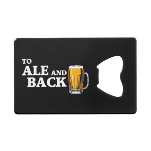 À Ale Et À Back - Citation De L'Amateur De Bière