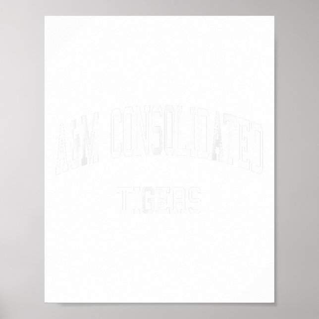 A&amp;m Konsolidierter Standort der High School Hs Poster (Vorne)