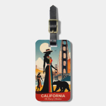 Californie : Le Pays des Aventures, étiquette de b