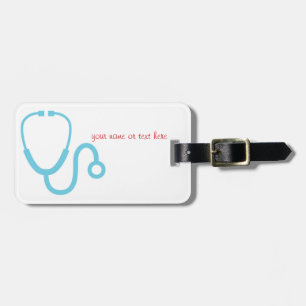 À Bagage docteur ou étiquette professionnelle médicale de