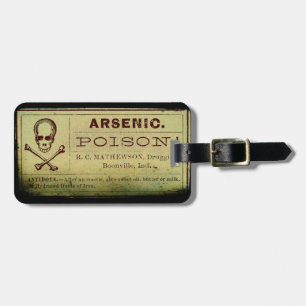 À Bagage Étiquette Arsenic désorganisé