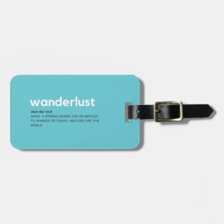 À Bagage Étiquette de la carte de voyage personnalisée