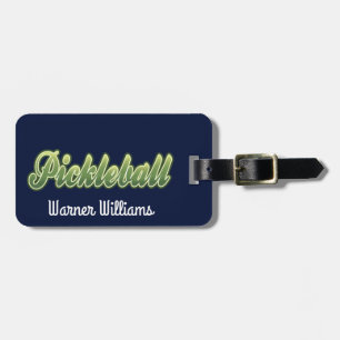 À Bagage Étiquette de sac de vitesse de Pickleball
