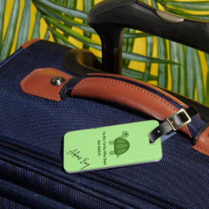 À Bagage Étiquette des bagages de tortue Conception perso