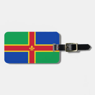 À Bagage Étiquette du drapeau du Lincolnshire
