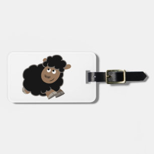 À Bagage Étiquette Mignonne Cartoon Sheep Luggage