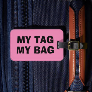 À Bagage Mon étiquette Mon sac   Drôle étiquette de bagages