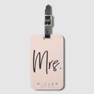 À Bagage MRS customisée. [nom_de_série] & [année] étiquette