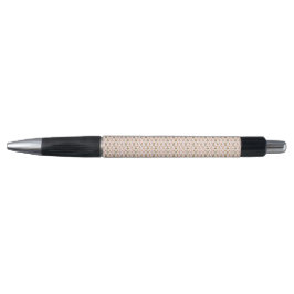 A ballpoint pen with a black cap and tip kugelschreiber
