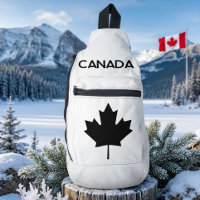 CANADA. Drapeau canadien. Patriotique. Sac banane