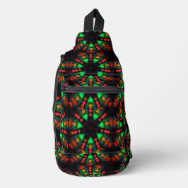 À Bandoulière Galactique Tribe Fire Medicine Roue Sling Sac