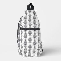 Hibou (blanc) - Sac banane