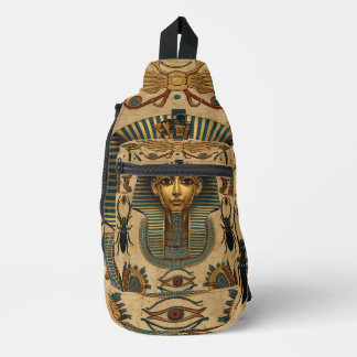 À Bandoulière Imprimé Pharaonique | Sac Banane