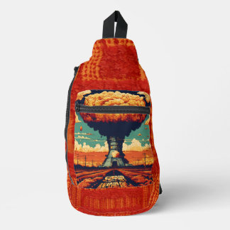 À Bandoulière Sac couleur rouge