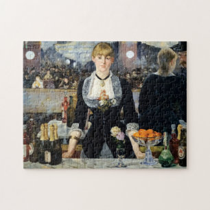 A Bar at Folies-Bergère by Manet