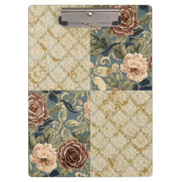 A Beautiful Combination of Floral and Motif Patter Klemmbrett