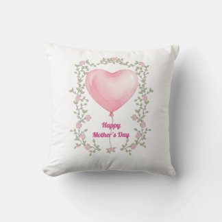A beautiful design for Mother's Day- Pastel pink Kissen