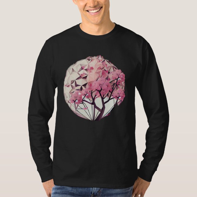 A Beautiful Symbol of Renewal Cherry Blossom Tree  T-Shirt (Vorderseite)