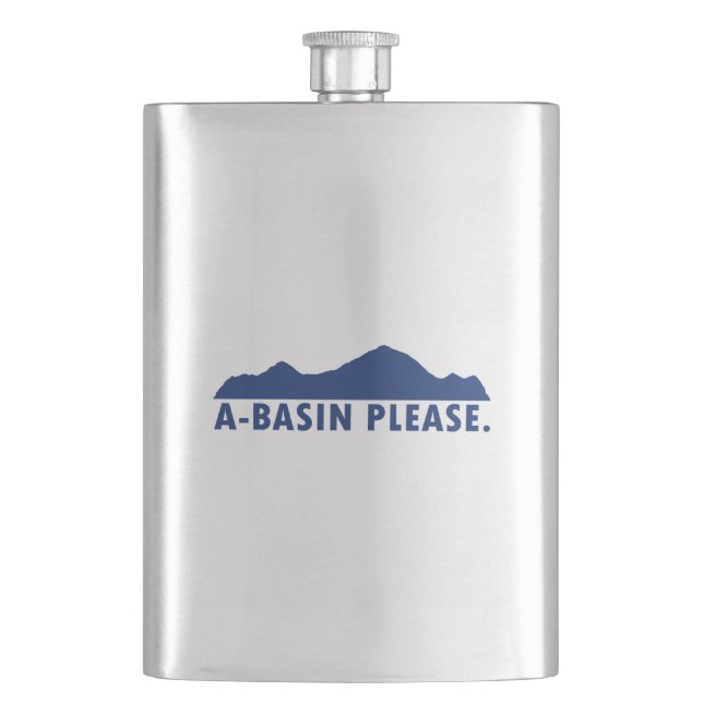 A-Becken bitte Flachmann (Vorderseite)