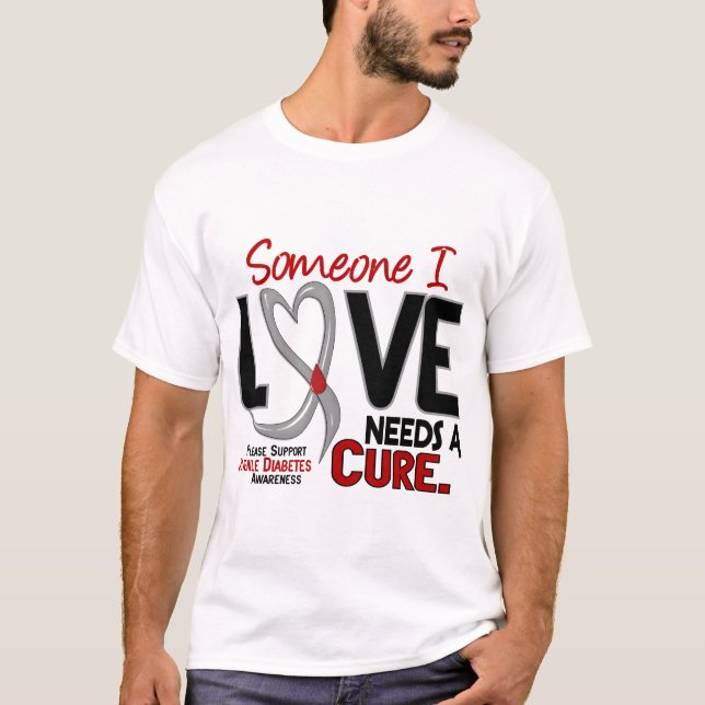 A BESOIN du T-shirts et des cadeaux de DIABÈTE DE (Devant)