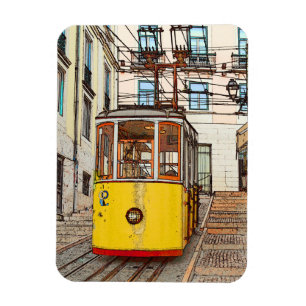 A Bica de Duarte Belo - Lissabon Magnet