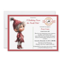 A Birthday From the North Pole | Whimsical Elf