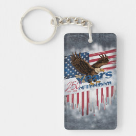 A bold illustration of an American symbol Schlüsselanhänger