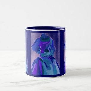"A. Boleyn Blue I" Mug - Personnalisable
