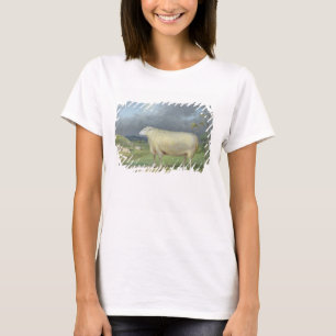 A Border Leicester Ewe (Öl auf Leinwand) T-Shirt