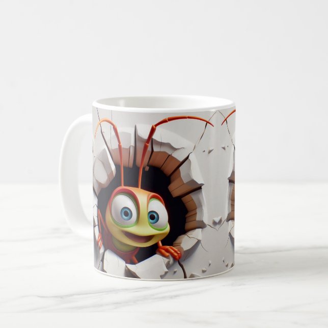 A Bug's Life Inspired Cartoon Character Mug Kaffeetasse (Vorderseite Links)