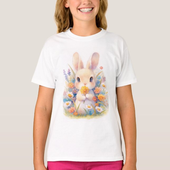 A Bunny Bouquet T-Shirt (Vorderseite)