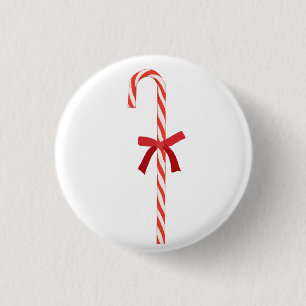 A Candy Cane Button