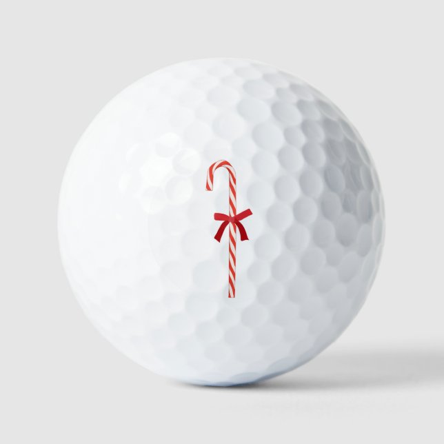 A Candy Cane Golfball (Vorderseite)