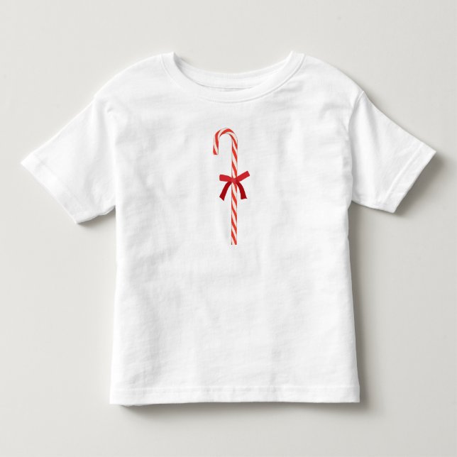 A Candy Cane Kleinkind T-shirt (Vorderseite)