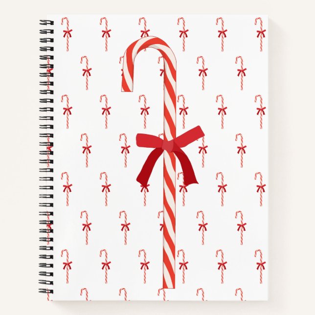 A Candy Cane Notizbuch (Vorderseite)