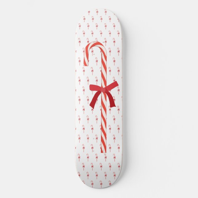 A Candy Cane Skateboard (Vorderseite)
