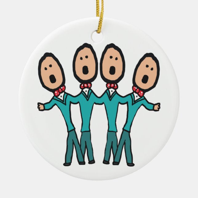 A Cappella Keramik Ornament (Vorne)