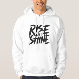 À Capuche Veste de motivation pour la gym "Lever et briller"