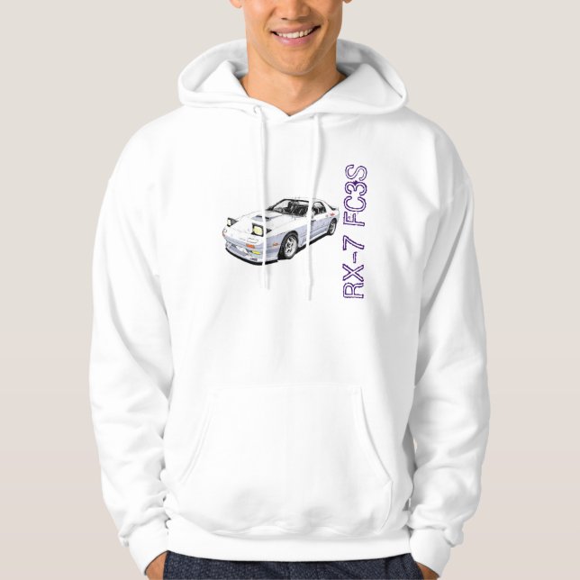 À Capuche Veste du fc Rx-7 (Devant)