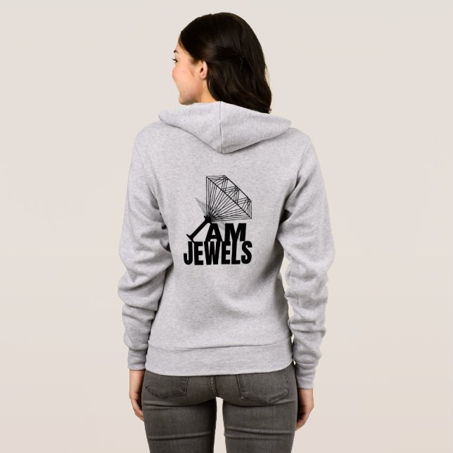 À Capuche veste unisexe (Dos entier)
