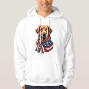 À Capuche Vieux Gloire Veste de Rétro de Retriever Doré 2