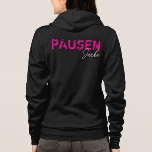 À Capuche Votre texte - Exemple : veste de pause