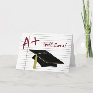 A+ Carte de diplôme personnalisée