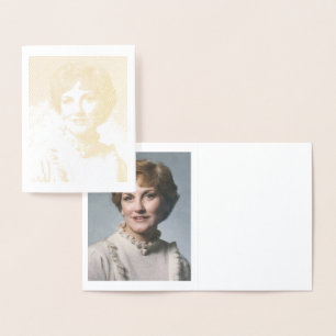 A. Carte de note Gold Foil Joyce Elliott