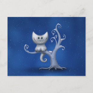 A Cheshire Kitten (Christmas) Feiertagspostkarte