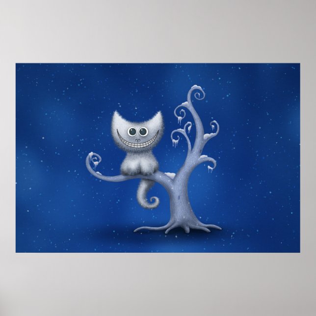 A Cheshire Kitten (Weihnachten) Poster (Vorne)