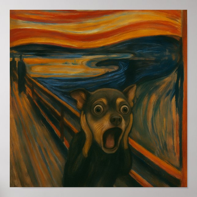 "A Chi's Primal Scream" Poster (Vorne)